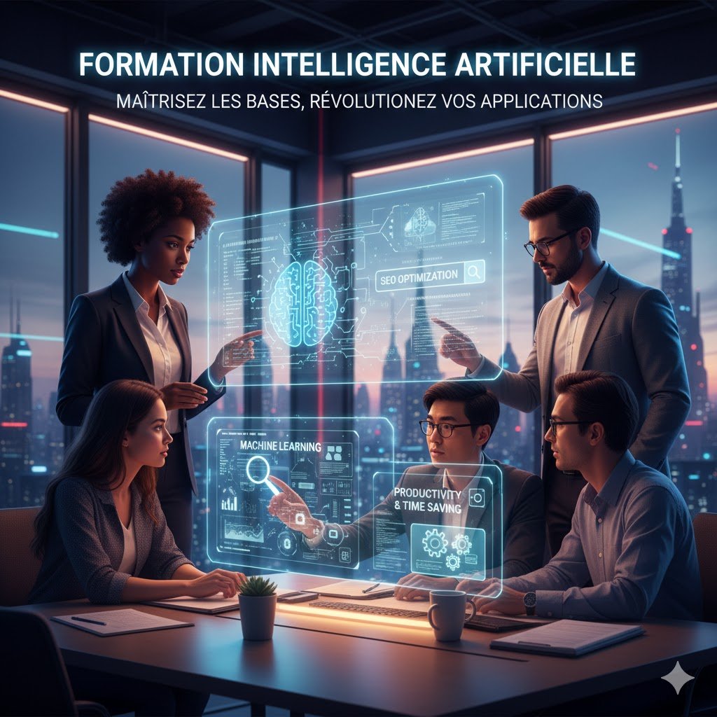 Formation Intelligence Artificielle : Maîtrisez les Bases et Révolutionnez vos Applications Métier (Même si le SEO vous fait souffrir !) 🚀